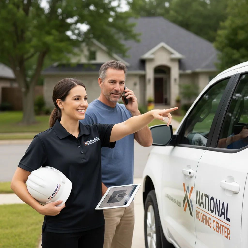 National Roofing Center customer support in Lake Dallas